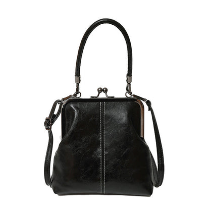 👜 50 % RABATT! 💕 Kiss Lock-handväska med topphandtag – rymlig, stilren & enkel att bära, perfekt för jobb, brunch & afterwork 🕶️