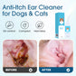 🐾🌿 Nettoyant auriculaire pour chiens et chats – Doux, apaisant, à base de plantes, élimine délicatement les saletés et les odeurs, pour des oreilles saines et fraîches au quotidien ✨
