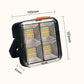 Lampe de Travail LED Rechargeable Solaire – Projecteur 288 LED Ultra-Brillantes, Charge USB & Type-C, 5 Modes, IP66 Imperméable, Magnétique, Signal SOS, Support Réglable, Portable