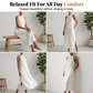 🌸🎉 -50% | Robe Vintage Femme en Coton et Lin avec Empiècements en Dentelle – Confortable, Élégante & Parfaite pour l'Été 2026