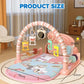 🎹👶 Tapis musical 3-en-1 pour bébé – Piano interactif au pied, jouets suspendus et arche en mousse, éveil sensoriel et motricité de la naissance aux premiers pas 🍼🧠
