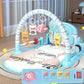 🎹👶 Tapis musical 3-en-1 pour bébé – Piano interactif au pied, jouets suspendus et arche en mousse, éveil sensoriel et motricité de la naissance aux premiers pas 🍼🧠