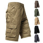 🩳 50 % RABATT NU! 🏕️ Herr cargoshorts med många fickor – andningsbara, slitstarka & perfekta för vandring, fiske & friluftsliv 🎣
