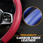 🖐️🧤 Housse universelle de volant – Cuir carbone, finition anti-transpirante, confort et sécurité de conduite améliorés 🌬️🚘