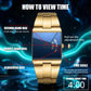 Montre de course, montre de course de luxe pour homme