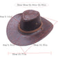 🌞🤠 Chapeau western grande bordure – Protection solaire, taille unique ajustable, look cowboy chic pour homme et femme, indispensable des festivals 🎵🏖️