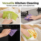 🧽🌿 Lingettes nettoyantes réutilisables 2-en-1 – Microfibre, découpables, ultra-absorbantes, coupez-les à la taille qu’il vous faut pour chaque surface, l’indispensable d’une maison propre et écolo ✨