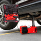 🚗✨ Kit de cric 12-en-1 – 5 tonnes max, cric hydraulique, clé à chocs, pompe gonflable, lampe LED, le poste de secours complet pour changer une roue et repartir en toute sécurité 🛠️💪