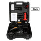 🚗✨ Kit de cric 12-en-1 – 5 tonnes max, cric hydraulique, clé à chocs, pompe gonflable, lampe LED, le poste de secours complet pour changer une roue et repartir en toute sécurité 🛠️💪