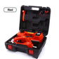 🚗✨ Kit de cric 12-en-1 – 5 tonnes max, cric hydraulique, clé à chocs, pompe gonflable, lampe LED, le poste de secours complet pour changer une roue et repartir en toute sécurité 🛠️💪