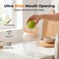 🔥 50 % RABATT! 🔥🍓 Bärbar blender för milkshakes & smoothies | USB-laddningsbar minijuicekopp – mixa var du vill ⚡