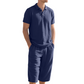 👔 50% DE RÉDUCTION 🌿 Ensemble chemise & pantalon décontracté en lin – Léger, respirant & coupe relaxe – Parfait pour l’été, les vacances ou le bureau – look naturel et sans effort 👖✨☀️