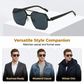⚡🕶️ Solaires homme design polygonal – Ultra-légères, lignes ciselées, protection solaire optimale, pour un style audacieux en ville ou à la plage 🏙️🌊