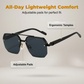⚡🕶️ Solaires homme design polygonal – Ultra-légères, lignes ciselées, protection solaire optimale, pour un style audacieux en ville ou à la plage 🏙️🌊