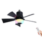 📢📢 50 % RABATT !! ⏰ 3-i-1 takfläkt – LED, RGB & Bluetooth – njut av svalka, ljus & musik, perfekt för smarta hem 🌈