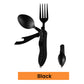 🌿🍴 Couverts réutilisables pliants – Acier inoxydable, design tout-en-un, zéro plastique, pour des déjeuners écolos et pratiques partout où vous allez 🏢🌳