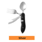 🌿🍴 Couverts réutilisables pliants – Acier inoxydable, design tout-en-un, zéro plastique, pour des déjeuners écolos et pratiques partout où vous allez 🏢🌳