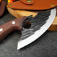 🔪 Handsmidd minikniv med slida 🗡️ Smidd för hand, otroligt vass, liten men kraftfull i köket ✨