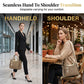 🥳 Nyhet – 50 % RABATT! 👜 V-sydd damväska – lyxiga gulddetaljer, strukturerad design & flera fack, perfekt för alla tillfällen 🌿