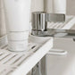 🧽💧 Porte-éponge et égouttoir sans perçage pour évier – Fixation adhésive puissante, design ventilé, gardez votre éponge au sec et à portée de main, fini les traces d’eau sur le plan de travail 🚫💦