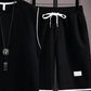 Minimalistiskt linne & shorts-set för herr 🌿 Rena linjer, mjuk känsla – ledig stil hela sommaren ☀️