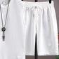 Minimalistiskt linne & shorts-set för herr 🌿 Rena linjer, mjuk känsla – ledig stil hela sommaren ☀️