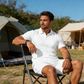 🏌️‍♂️ Herr 2-delars set – piké & shorts i fukttransporterande tyg, sval passform & perfekt för golf, promenader & lata dagar 🌿