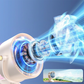 Batteridriven clip-on fläkt med 5 hastigheter & nattlampa 🌙 Fäst den överallt – tyst, sval & bärbar hela dagen 🔋✨