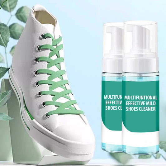 Multifunktionellt skorengöringsmedel 👟 Milstark rengöring, skonsam mot skor & miljö – fräscha skor på nolltid ✨