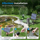 🔥 50 % RABATT 🐟 Dammluftare med solpanel – effektiv syresättning under varma dagar, motverkar algblomning & fiskdöd, tyst & miljövänlig 🌿🐠