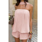 Chic tubtopp & shorts-set 🌿 Smickrande passform, luftig känsla – redo för stranden & stan ✨