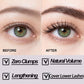 Volymgivande & förlängande mascara 🖤 Maximal volym, perfekt böj & håller hela dagen ✨