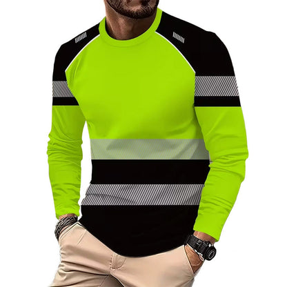 👕 50 % RABATT NU! ✨ Herr andningsbar 3D-tryckt träningströja – lätt, synlig & perfekt för utomhusträning, cykling & vandring 🌬️