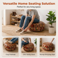 Multifunktionell sittpuff med förvaring 🛋️ Stilren, praktisk & perfekt som extra sittplats eller förvaringsbox ✨