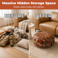 Multifunktionell sittpuff med förvaring 🛋️ Stilren, praktisk & perfekt som extra sittplats eller förvaringsbox ✨