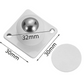 💪 4-pack självhäftande länkhjul – 360° rotation, stark vidhäftning & perfekt för köksapparater, skrivbordslådor & väskor, klarar tung last 📦