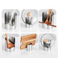 🍳🧹 Range-ustensiles de cuisine multifonctionnel – Acier inoxydable ultra-résistant, conception verticale compacte, libérez votre plan de travail et gardez spatules, fouets et louches toujours à portée de main 🏠👩‍🍳