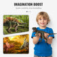 👨‍👩‍👧‍👦 Familje-dinosaurie-set – roligt & lärorikt, perfekt för föräldrar & barn att leka & lära tillsammans, skapar gemensamma minnen 💚