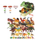 👨‍👩‍👧‍👦 Familje-dinosaurie-set – roligt & lärorikt, perfekt för föräldrar & barn att leka & lära tillsammans, skapar gemensamma minnen 💚