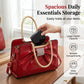 Elegant damaxelväska med rosett & krokodilmönster 👜 Lyxig textur, söt rosett & tidlös elegans – din perfekta vardagsaccessoar ✨