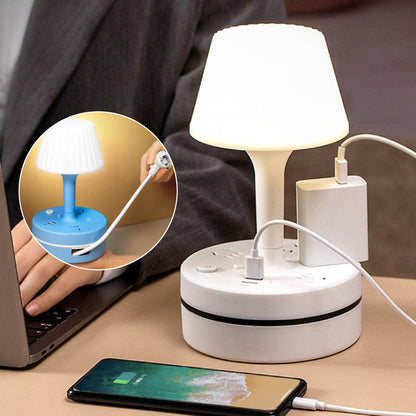 💡🔌 Multiprise 3 prises + USB-A/USB-C – Lampe de bureau intégrée, câble 1,8 m, 3250 W, l’indispensable des espaces de travail à la maison et au bureau, pour une table nette et bien éclairée 🖥️✨