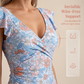 🏖️ Sommarrea – 50 % RABATT! 🌊👙 Dam tummy control-baddräkt – V-ringning, mjukt tyg & smickrande drapering, känn dig trygg & vacker ☀️