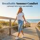 💃 Högmidjade stretch-Caprijeans – lyftande effekt, mjuk passform & perfekta för att framhäva kurvorna, bekväma från morgon till kväll 🌸