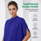 🧥👚 Col montant élégant et doux – Parfait à porter seul ou superposé, silhouette épurée, la touche de raffinement pour toutes vos tenues d’hiver comme de mi-saison 🍂🌸