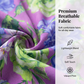 🌸 50 % RABATT NU! 🌸 Dam blommig A-linje klänning – V-ringning, mjuk volang & bekväm passform, enkel att styla för alla tillfällen ☀️