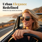 ⏳ Begränsad tid – 50 % rabatt! ⏰ Stora solglasögon utan båge – fyrkantig design, tidlös stil & perfekta till alla outfits 🕶️