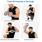 🏠 Justerbar arm- & brösttränare – kompakt, hopfällbar & perfekt för hemmet, träna biceps, triceps, bröst & axlar, enkel att ställa in motståndet ⚡