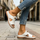 Stilrena dam-peep-toe-kilklackssandaler 👡 Snyggt luftig tåöppning, stabil kilklack – sommarens it-sko ☀️✨