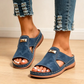 Stilrena dam-peep-toe-kilklackssandaler 👡 Snyggt luftig tåöppning, stabil kilklack – sommarens it-sko ☀️✨