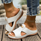 Stilrena dam-peep-toe-kilklackssandaler 👡 Snyggt luftig tåöppning, stabil kilklack – sommarens it-sko ☀️✨